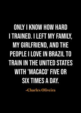 Charles Oliveira quotes 