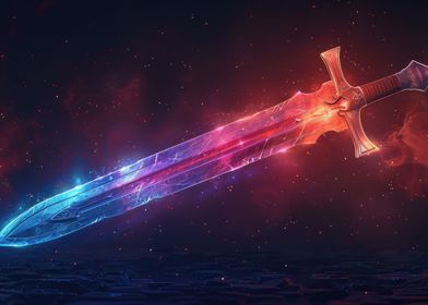 Fire and ice sword