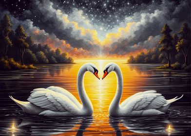 Couple Swan