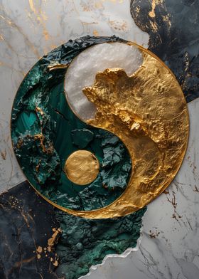 Yin Yang Kintsugi Harmony