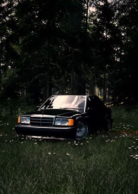 Mercedes 190e Zedge