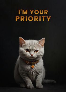 Cat Is Your Life Priority