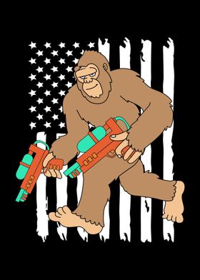 Bigfoot Squirt Gun