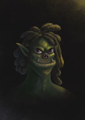 Female Orc Portrait