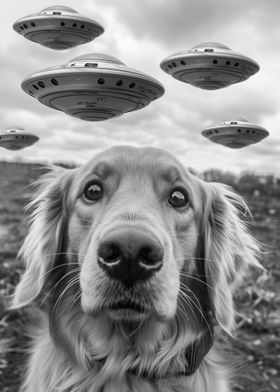 UFO Alien Dog