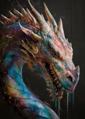 Rainbow Epic Dragon