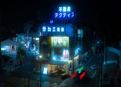 Toshima City Neon Shop