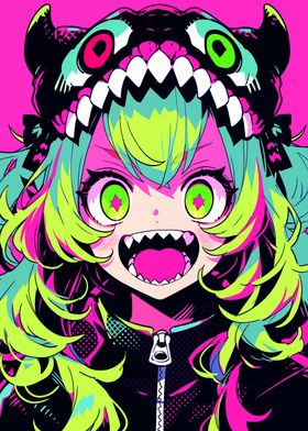 Anime Monster Girl