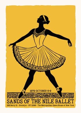 1979 NYC Ballet Poster