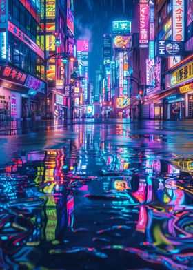 Cyberpunk Neon City