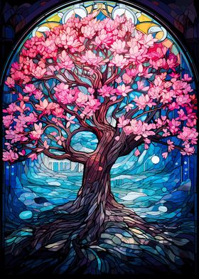 Cherry Blossom Japan Art