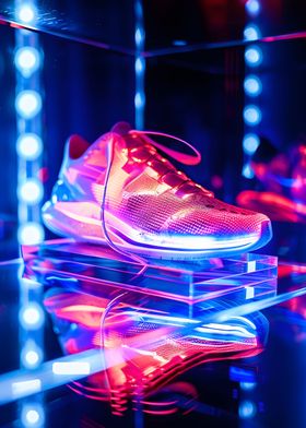 Futuristic Sneaker Neon L