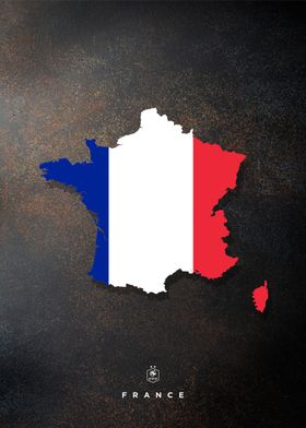 France flag maps