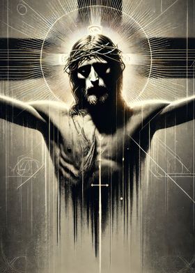 Jesus Crucified Wall Art