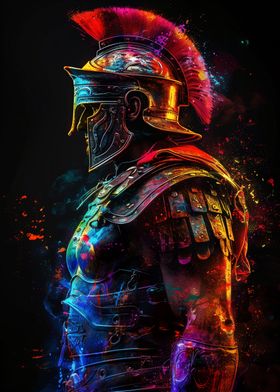 Warrior Spartan Soldier