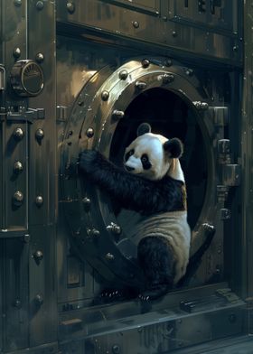 Panda Criminal Rob Bank