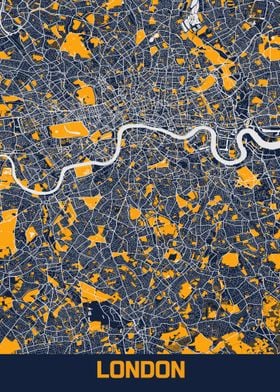 London Map Art