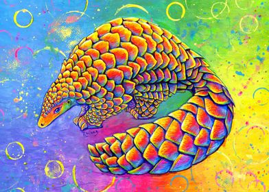 Psychedelic Pangolin