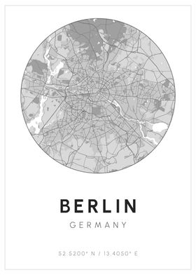 Berlin Minimal Map