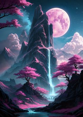 Mystical Pink Moon