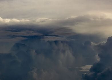 strange sky and clouds