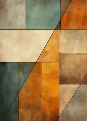 Abstract geometric art