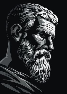 Epicurus Portrait