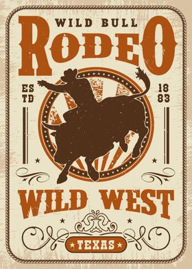 Rodeo Wild West Texas