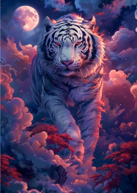 Tiger Japanese Fantasy Art