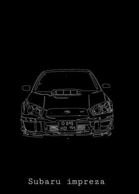 Subaru impreza face