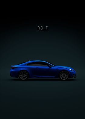 Lexus RC F 2020  Blue Mic