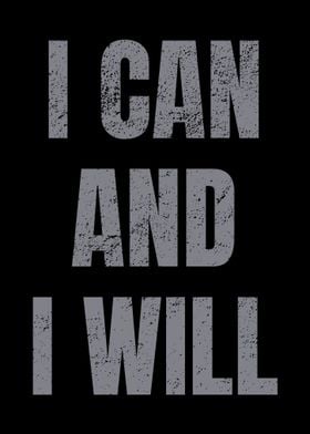 I Can and I Will Quote