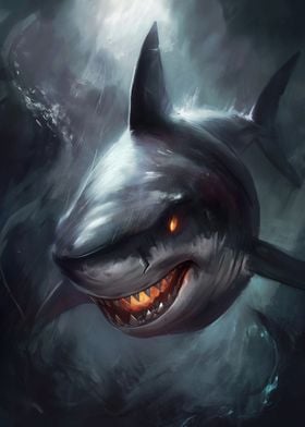 Surreal Fantasy Shark