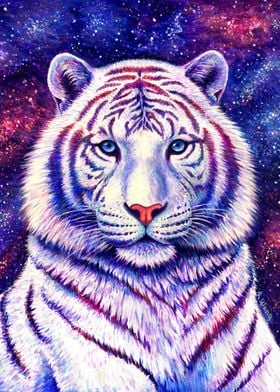 Cosmic White Tiger