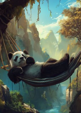 Panda Mountain Landscape