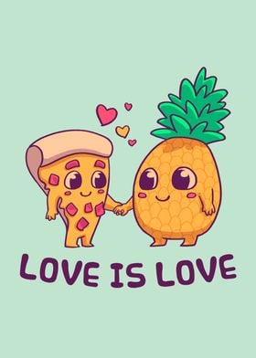 Love is Love Pizza Pride