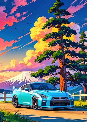 Nissan GTR Fanart