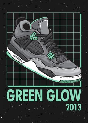Green Glow Shoes