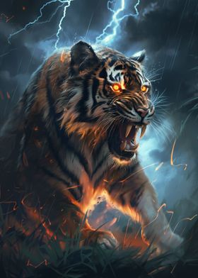 Tiger Scary Fantasy Light