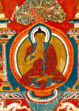 Preaching Sakyamuni