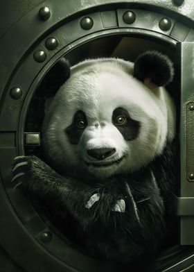 Panda Bank Cute Criminal