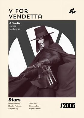 V For Vendetta Poster