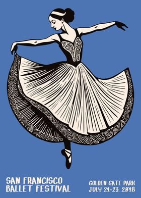 San Francisco Ballet Print