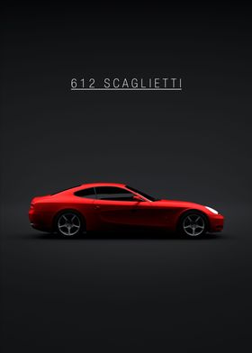 Ferrari 612 Scaglietti Red