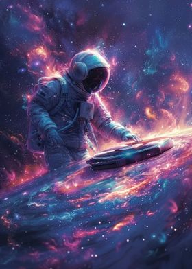 Astronaut Space Dj