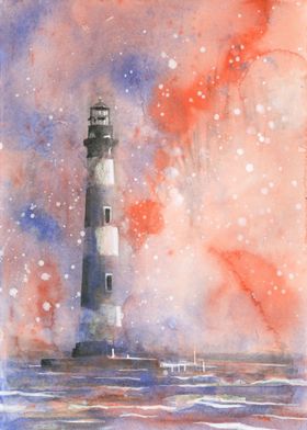 SC Lighthouse painting