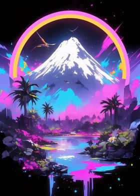 Neon Mountain Sanctuary