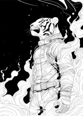 Tiger in Space