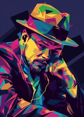 Leonardo Dicaprio Wpap Art