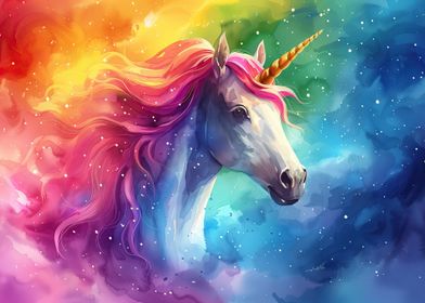 Magical Rainbow Unicorn